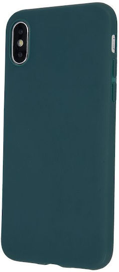 Matt Back Cover Σιλικόνης Πράσινο (Motorola Moto G37)