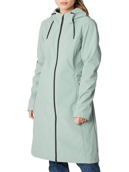 Jachetă de damă Softshell Auroragreen