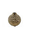 Atmosphera Decorative Ceramic Gold Vase 8.5x8xH8cm