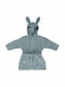 Jollein Βρεφικό Μπουρνούζι με Κουκούλα Sea Green