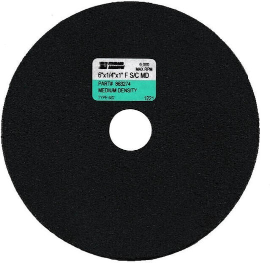 Standard Abrasives Unitized Wheel Μεσαίο 152 X 6 X 25.2