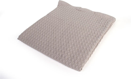 Dimcol Куверта Детски Пелени За Пелени Bebe Pique Сива 85x110см