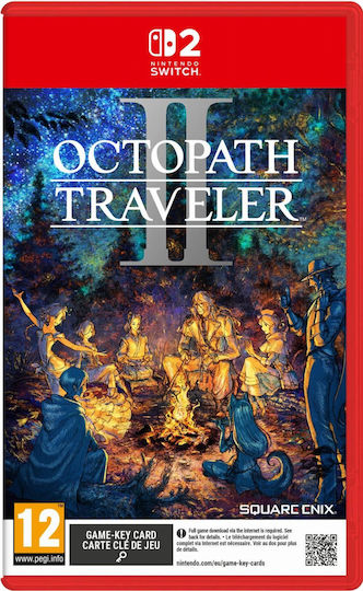 Octopath Traveler II Switch 2 Spiele Spiel-Schlüssel-Karte - Vorbestellung