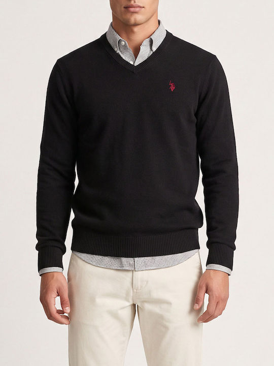 U.S. Polo Assn. Herrenblusen Schwarz USUF5S5395