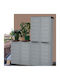 Dulap Plastic Dublu-foi 70x39x165cm