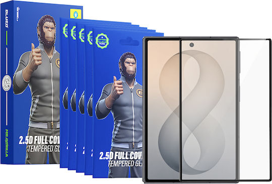 Blueo 2.5D Full Face Tempered Glass 5τμχ (Galaxy Z Fold8)