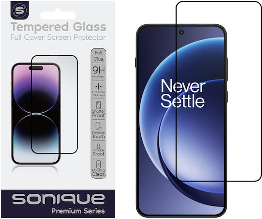 Hardy Glass Sonique Premium Series Hd Full Cover 9h OnePlus 15R 5G Черен