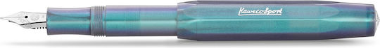 Kaweco Sport Stilou de scris Medium Albastru din Plastic cu Cerneală Albastră