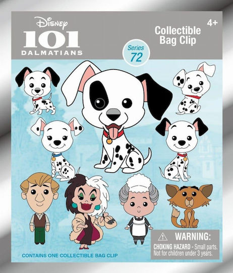 Monogram International, Inc Disney 101 Dalmatians Series 1 3D Bag Clip (Random Content) (Miscellaneous Designs)