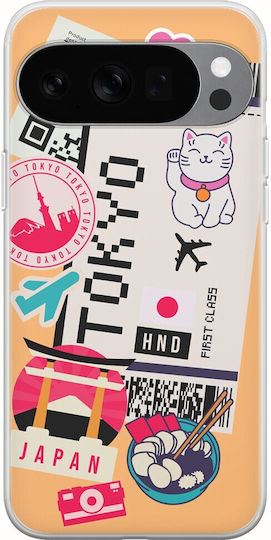 Ticket To Tokyo Case Google Pixel 10 Pro XL Flexible TPU Transparent Silicone
