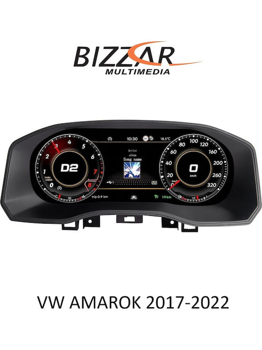 Bizzar Car Audio System for Volkswagen Amarok 2017-2020 Bluetooth USB WiFi GPS Apple CarPlay Android Auto with 12.3" Touch Screen