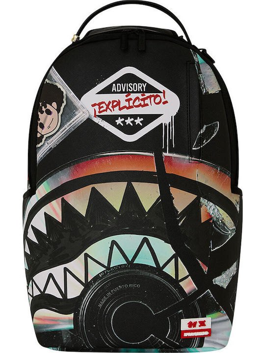 Sprayground Schulranzen Rucksack für Junior High-High School mit Flaschenhalter Jon Z Burned 29 x 15 x 45cm