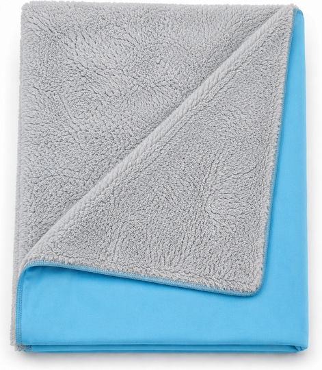 Nursery Swaddling Blanket Blue 60x90cm
