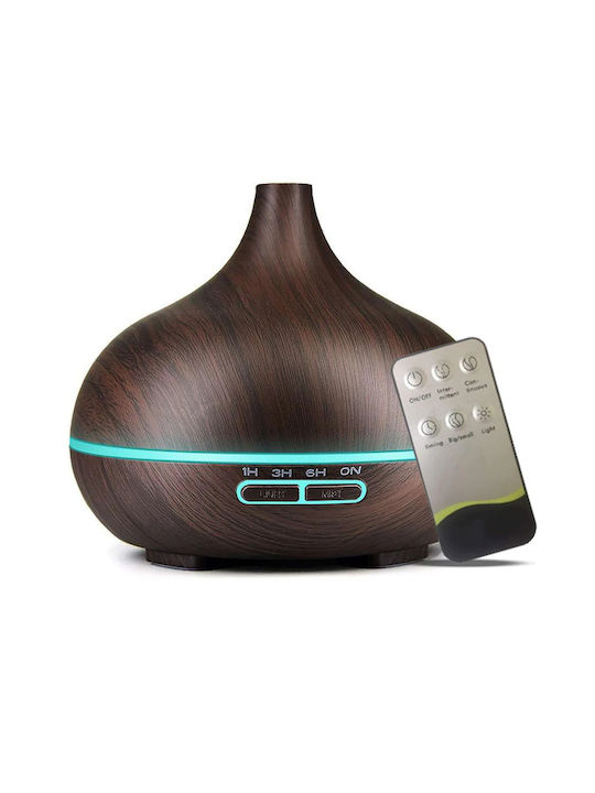 Dispozitiv Led de Aromaterapie Ultrasonic cu Telecomandă 400ml