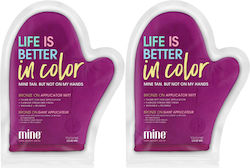Minetan Bronze On Self-tan Application Mitt 2 Pack