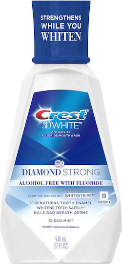 Crest 3d Diamond Strong Apă De Gură Contra Halitozei 946ml
