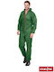 Reis Work Coverall Full Body Green