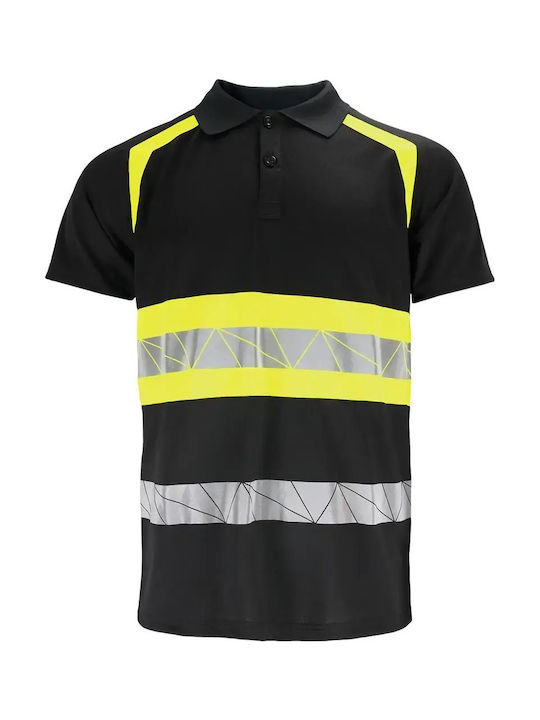 Tricou Polo Reflectorizant Pentru Bărbați Reis Poliester Lh-rautex-ps