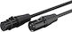 Goobay Cable XLR male - Μαύρο 1m 80028