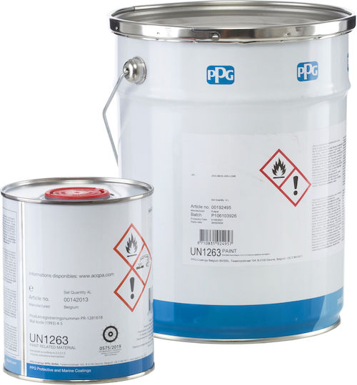Sigmacover 350 Epoxy Farbe Betonboden Dicke Abschluss Ral 3020