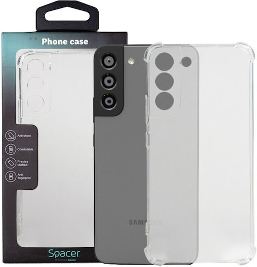Spacer Back Cover Silicon 1.5mm Transparent Galaxy S22+ 5G