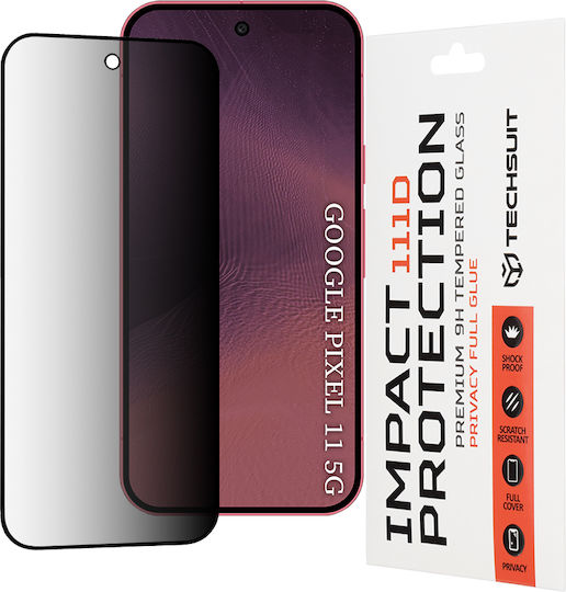 Techsuit 111d Privacy Full Glue Google Pixel 11 Pixel 11 Pro Black