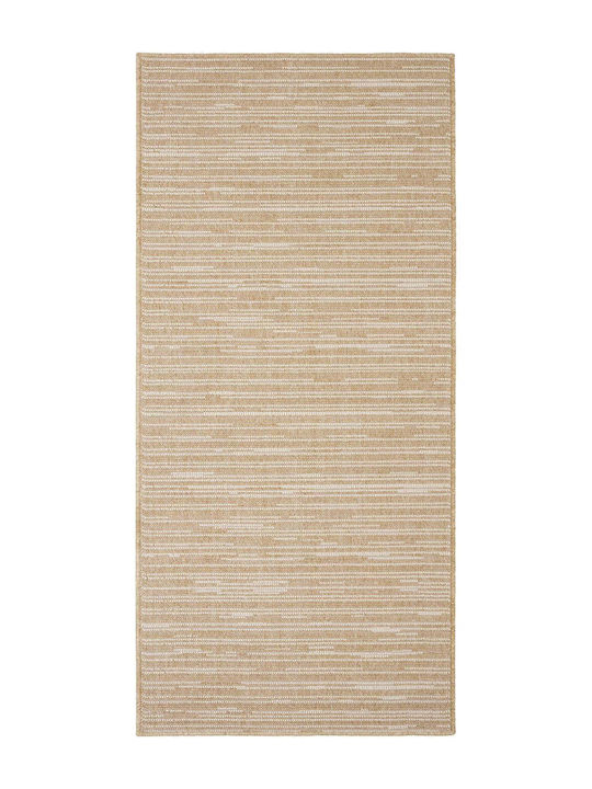 SteweHome Rectangular Kitchen Mat Beige 100x300cm