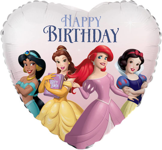 Disney Prinzessin Herz Folie Luftballon 43cm
