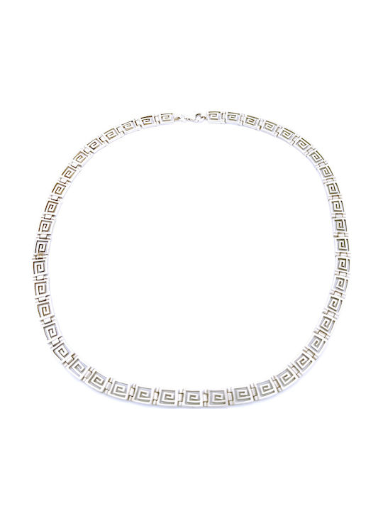PS Silver Double Silver Necklace