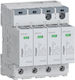 Hager Panel Lightning Protection Type T2 Four Pole Maximum Discharge Current 40kA