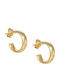 Single Gold Hoop Earring 9K