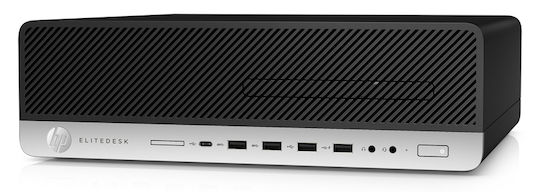 HP EliteDesk 800 G4 SFF Generalüberholte gebrauchte Desktop-PCs Grade A Core i5-8500/16GB/240GB SSD Kein Betriebssystem Überarbeitet