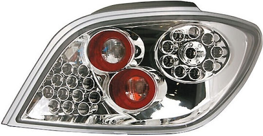 Lampa Rear Lights Peugeot 307 08 00>09 05 Chrome 2 Pieces Lex-0886.6