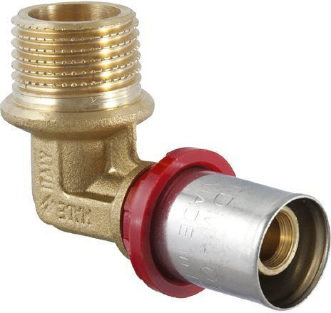 Tdm Male Elbow For Multilayer Pipe Ø32 X 3 X 1'' Press