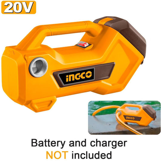 Ingco Surface Battery Pump with Automatic Suction 0.4hp