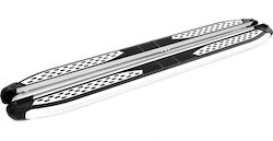 Turtle Plus Side Steps Silver Compatible Skoda Kamiq Premium Turtle Plus Side Steps Silver Compatible Skoda Kamiq Premium