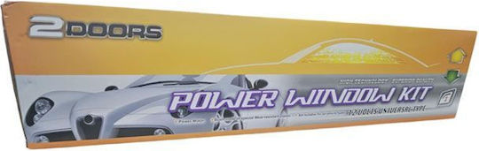 Electric 2-Door Window Lifting Kit Universal Power Window Kit Strong Motor