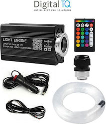 Diq Fiber Optic Headliner Foh1000 Universal Car Ceiling Star Light 1000 Lights 0,5mm 2m