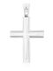 Chrilia Weißgold Kreuz 14K Ohne Kette