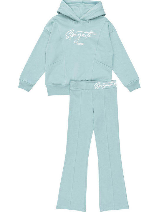 Kinder Trainingsanzüge Mit Bluse Dusty Mint 2 Stück