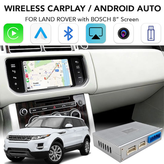 Digital Iq Lr 715f Cpa Drahtloses Carplay Android Auto Box 2 Kamera In Jaguar Land Rover Mod 2016-2019 Bosch 8 Zoll Bildschirm