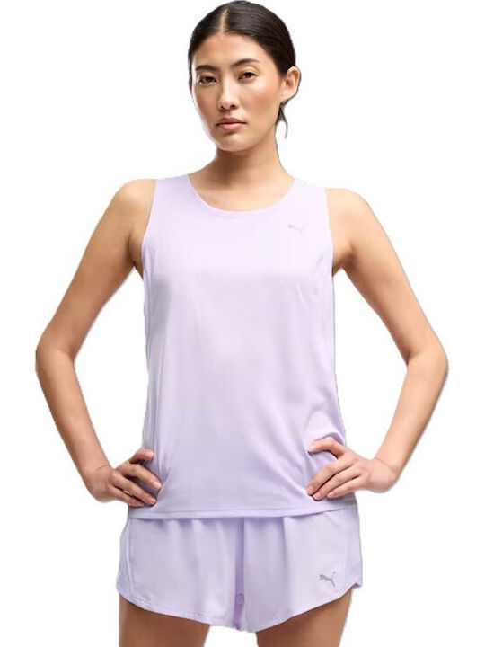 PUMA Bluză damă fără mâneci violet