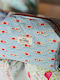 Miss Minimal Zipper Box Toiletry Bag Aqua Muse 12 X 11 X 9 Cm
