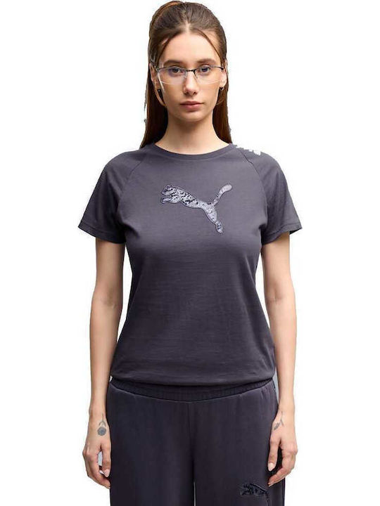 PUMA Essentials Damen T-Shirt Grau