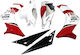 Plastic Suit Set Crypton X 135 Fiat-ngk