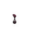 Vase Glas Lila Rosalia 16x34