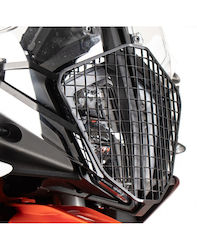 Hepco & Becker Echipament De Protecție Pentru Motociclete Plasă De Protecție Faruri KTM 790 Aventură 24-26 Neagră 7007660 00 01
