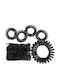 Kids Spiral Hair Tie Black