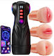 APH Masturbator Gura / Vagin / Fundul cu vibrație APH-545-GG