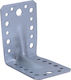Corner Shelf from Wood in Grey Colour 90x90mm K90L
